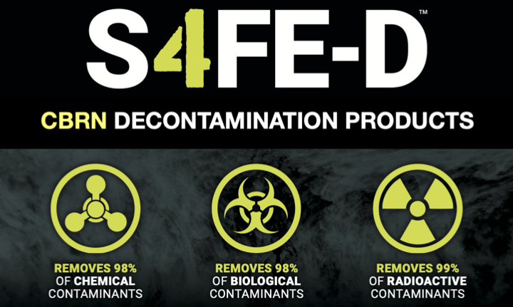 S4FE-D CBRN decontamination products