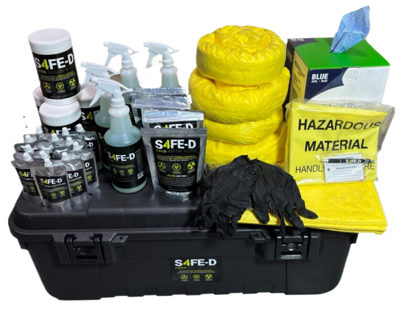 S4FE-D Decon Response Kit in Plano Sportsman’s Trunk