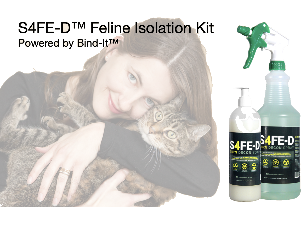 S4FE-D Feline Home Isolation Kit packaging