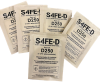 S4FE-D MilSpec DIRT individual decontamination wipe