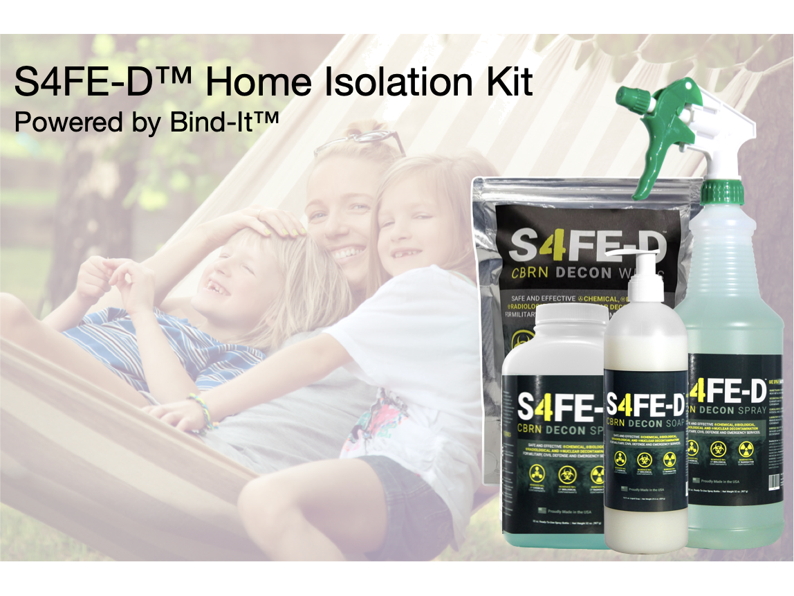 S4FE-D Home Isolation Kit packaging
