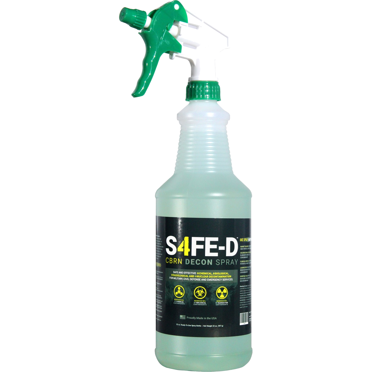 S4FE-D 32 oz ready-to-use spray bottle